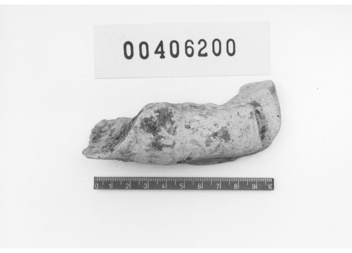 Piede sinistro (Votivo anatomico/ frammento, Fregellae, tipo NS II) (III a.C, II a.C)