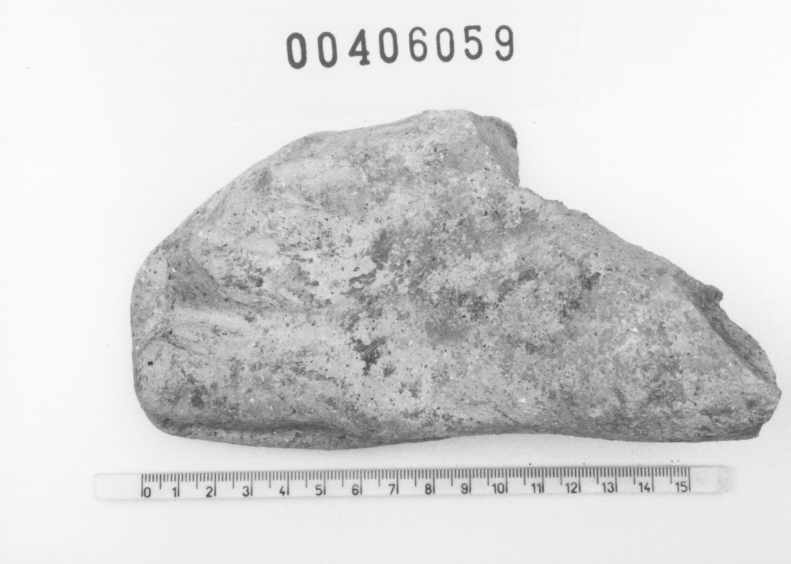 Piede destro (Votivo anatomico/ frammento, Fregellae, tipo ND I) (III a.C, II a.C)