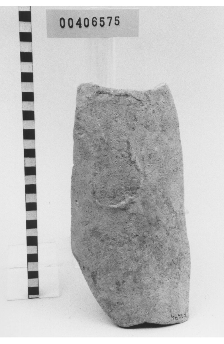 Gamba con sesso (Votivo anatomico, Fregellae, tipo M II) (III a.C, II a.C)