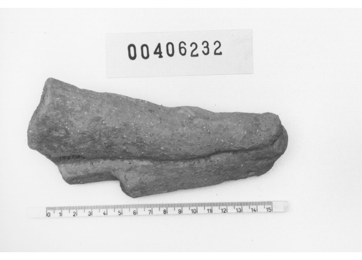 Piede sinistro (Votivo anatomico, Fregellae, tipo NS II) (III a.C, II a.C)