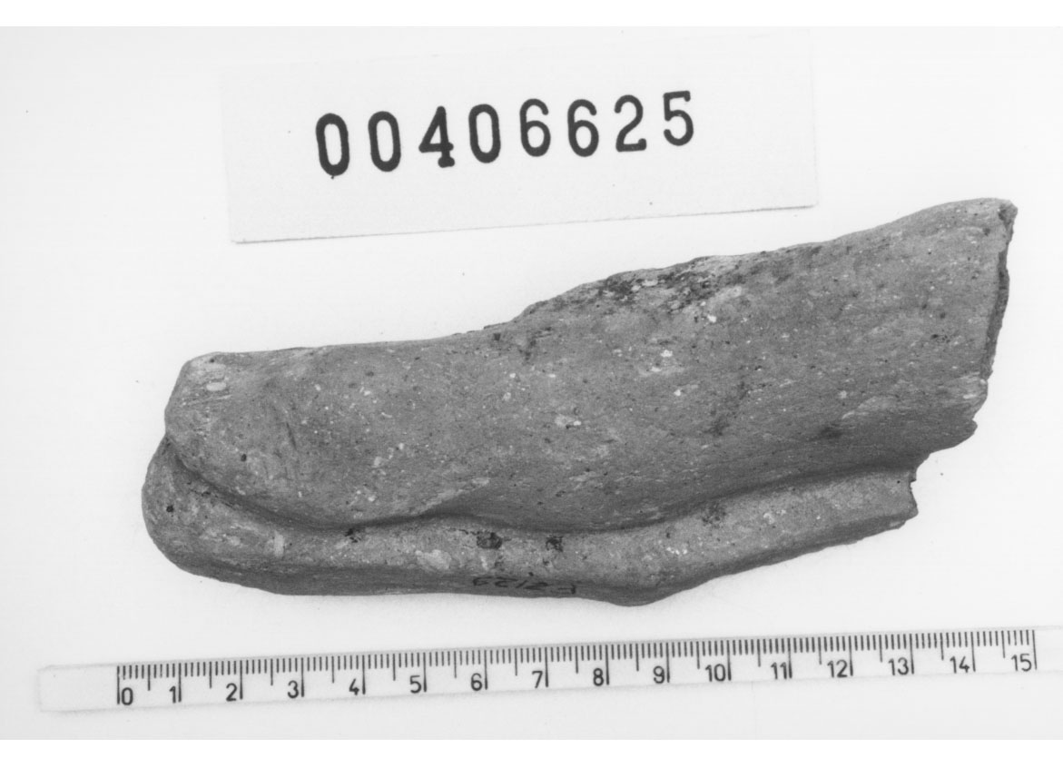 Piede destro (Votivo anatomico, Fregellae, tipo ND I) (III a.C, II a.C)