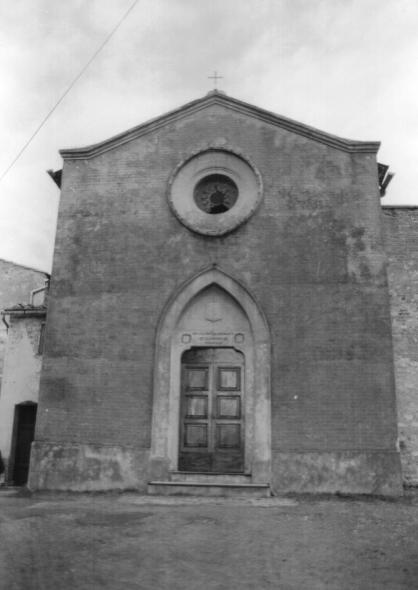 CHIESA DELLA NATIVITA' DI MARIA E DI SAN CLEMENTE (chiesa, parrocchiale) - Asciano (SI) 