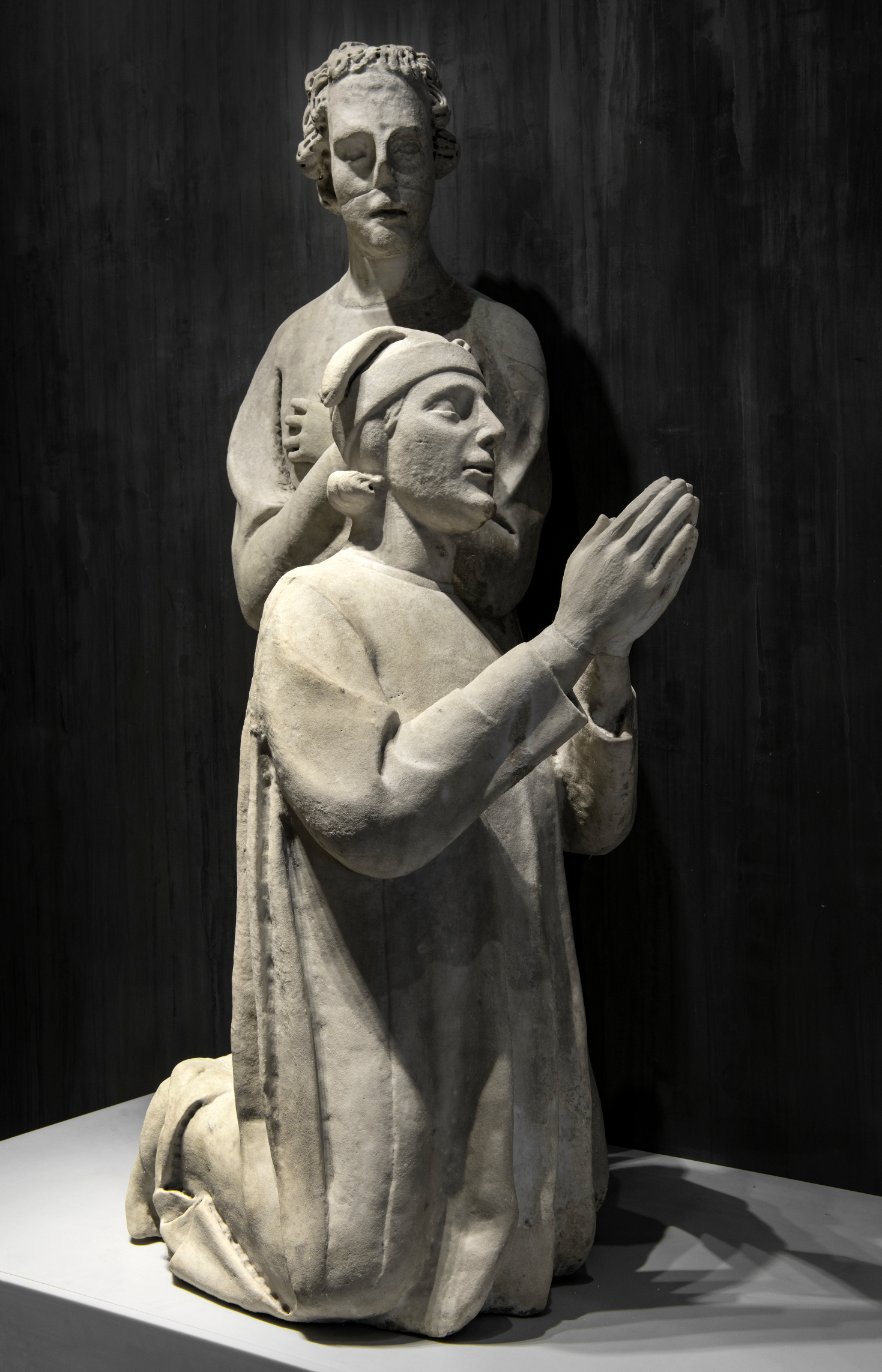 committente inginocchiato (statua) di Lupo di Francesco (sec. XIV)