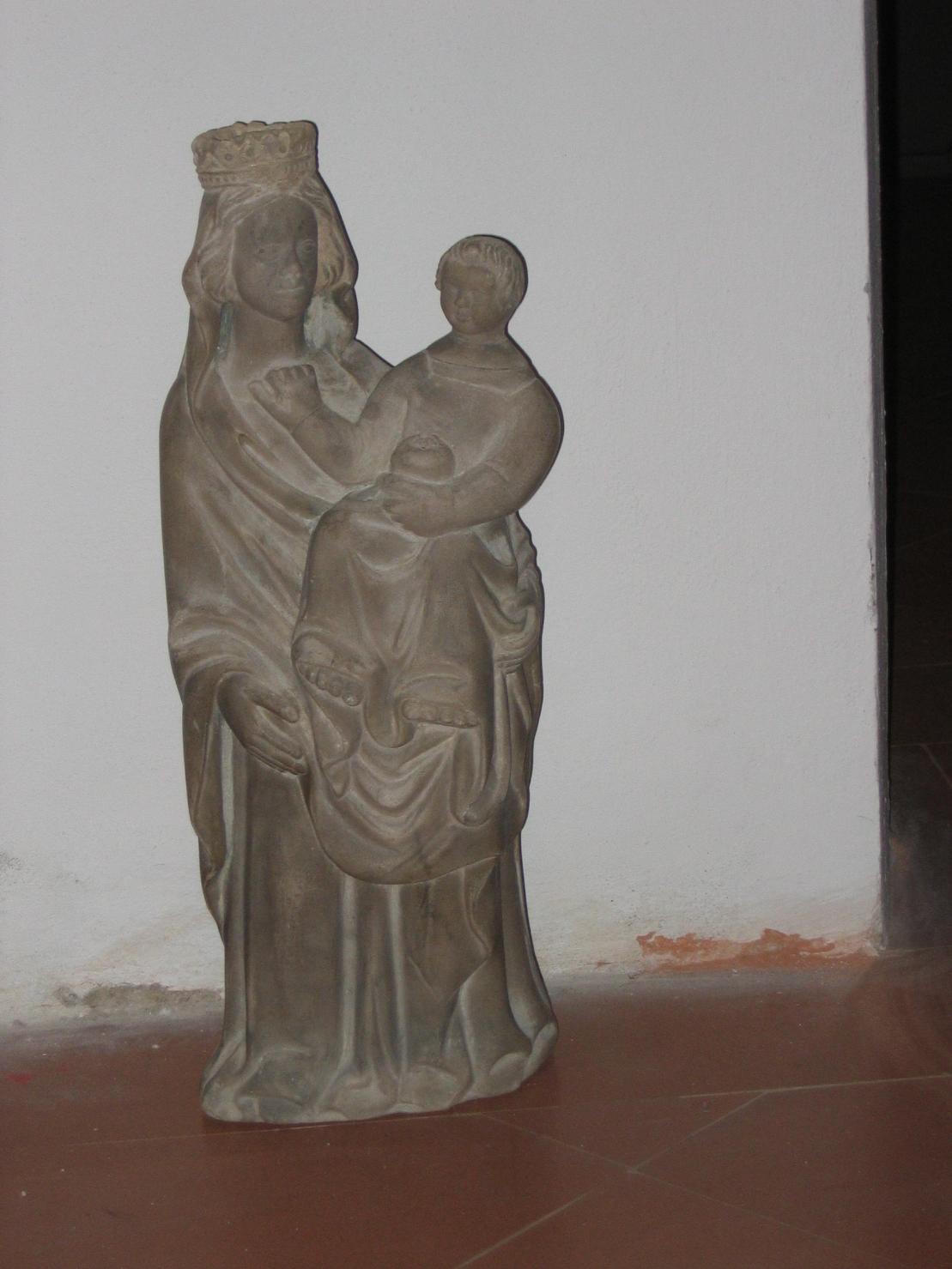 Madonna col Bambino (statua) - ambito toscano (sec. XIV)
