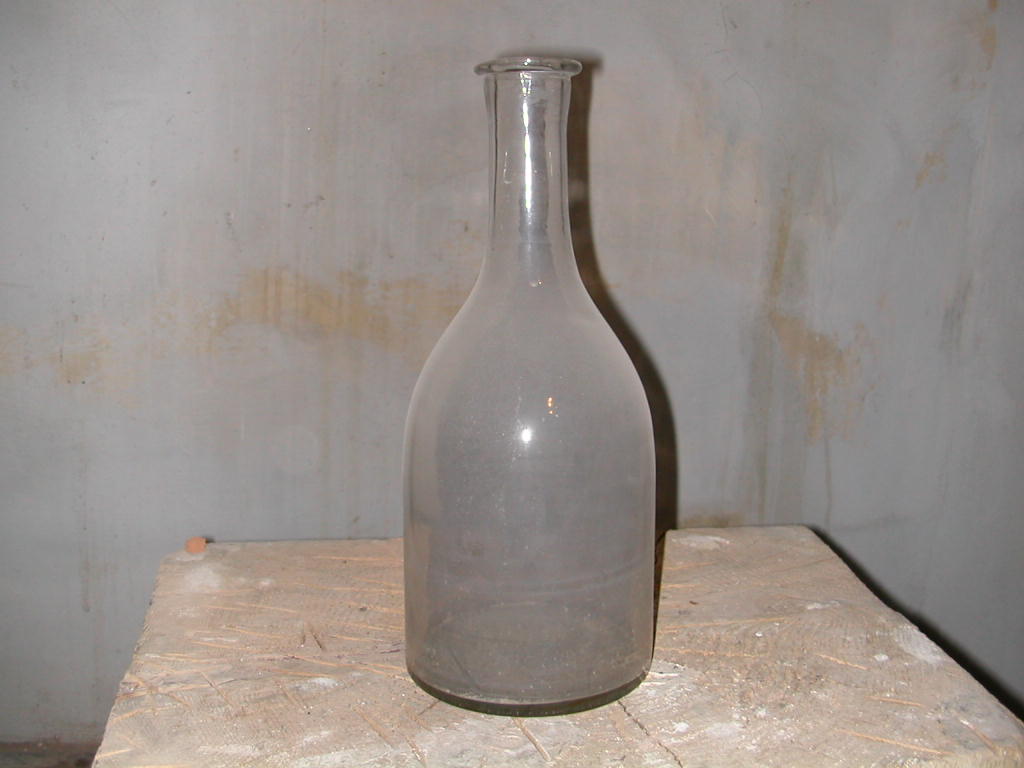bottiglia - ambito toscano (seconda metà sec. XIX)