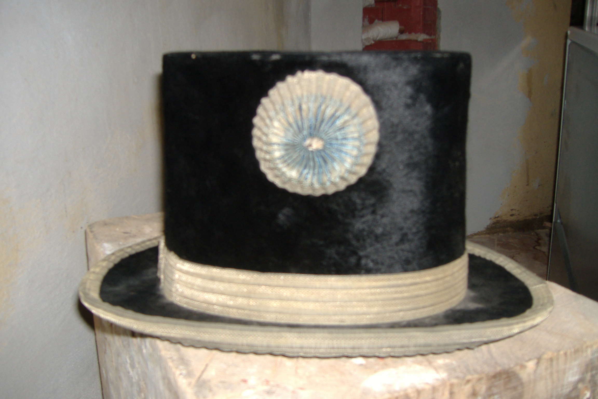 cappello a cilindro, opera isolata - ambito italiano (prima metà sec. XX)