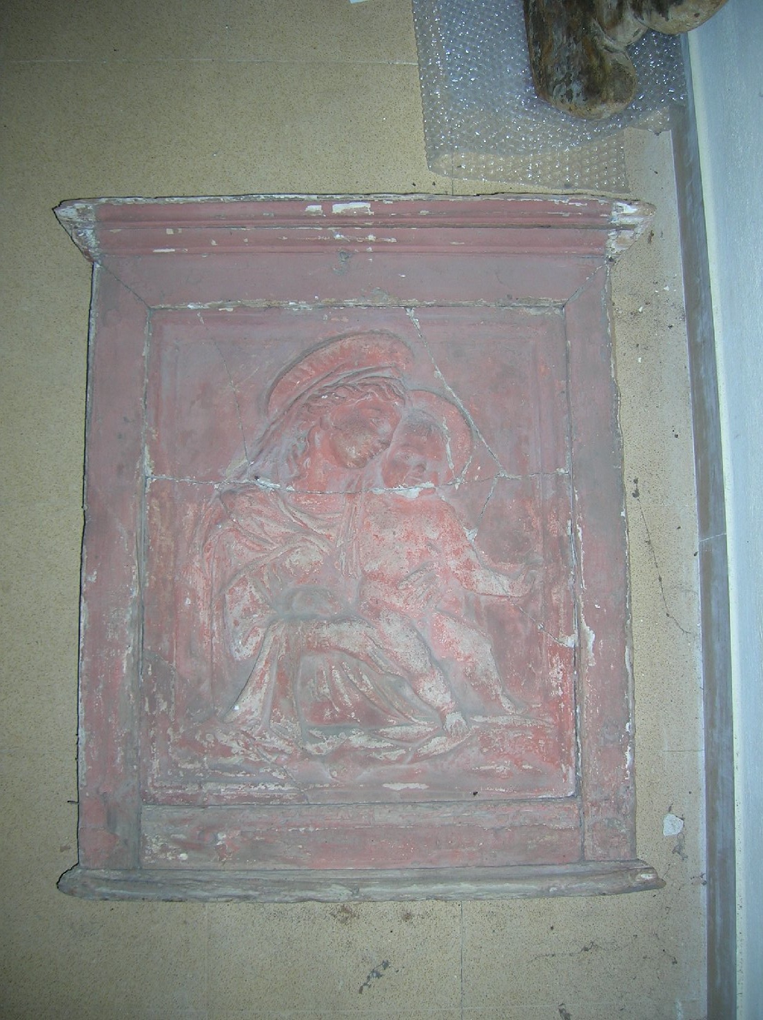 Madonna con Bambino (rilievo) - bottega toscana (sec. XV)