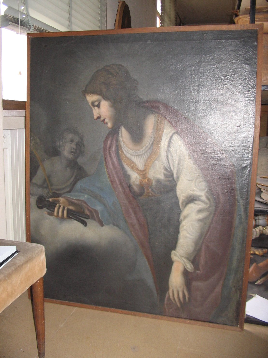 Sant'Apollonia (dipinto) di Bilivert Giovanni (sec. XVII)