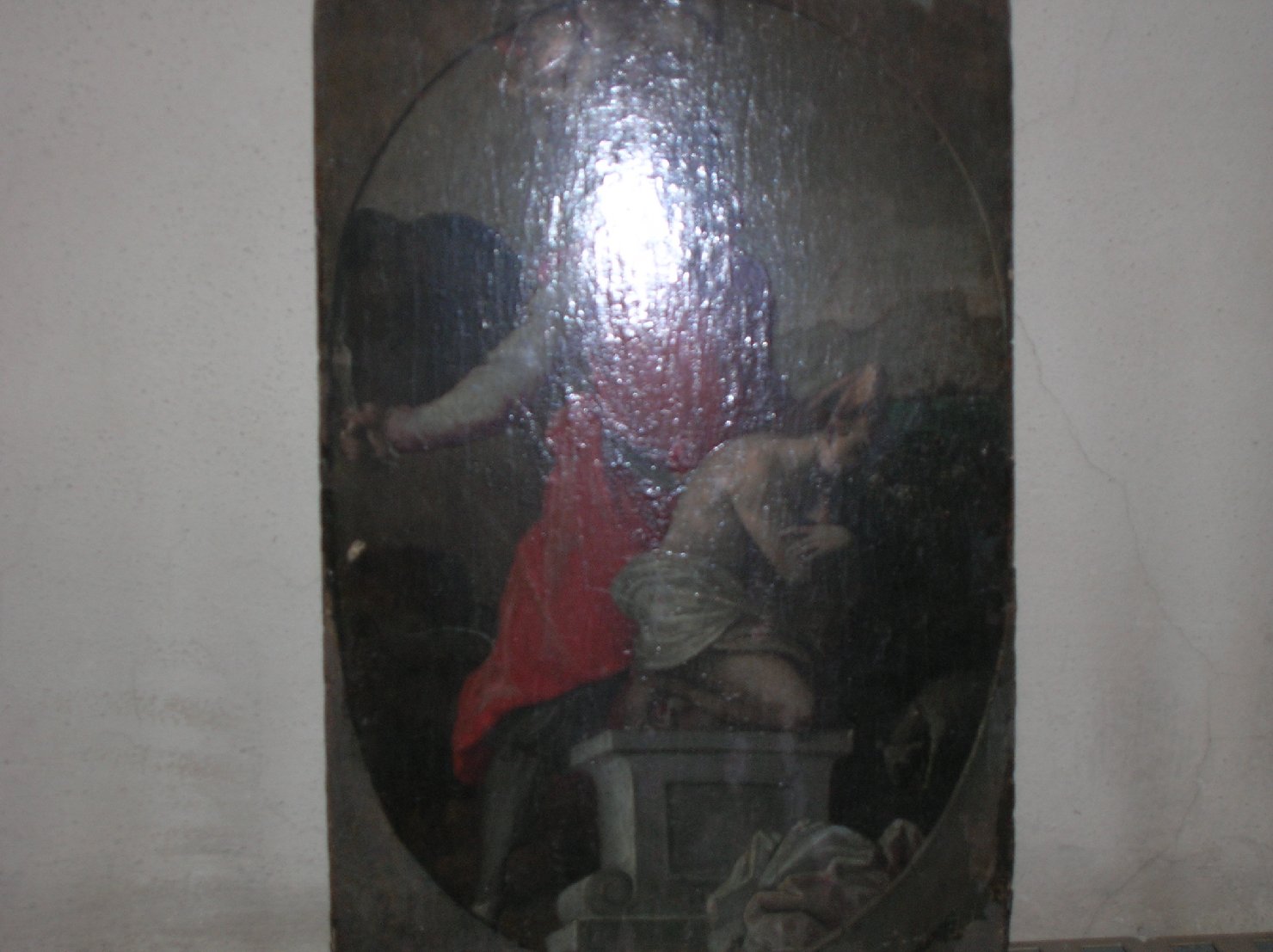 sacrificio di Isacco (dipinto) - ambito toscano (sec. XVI)