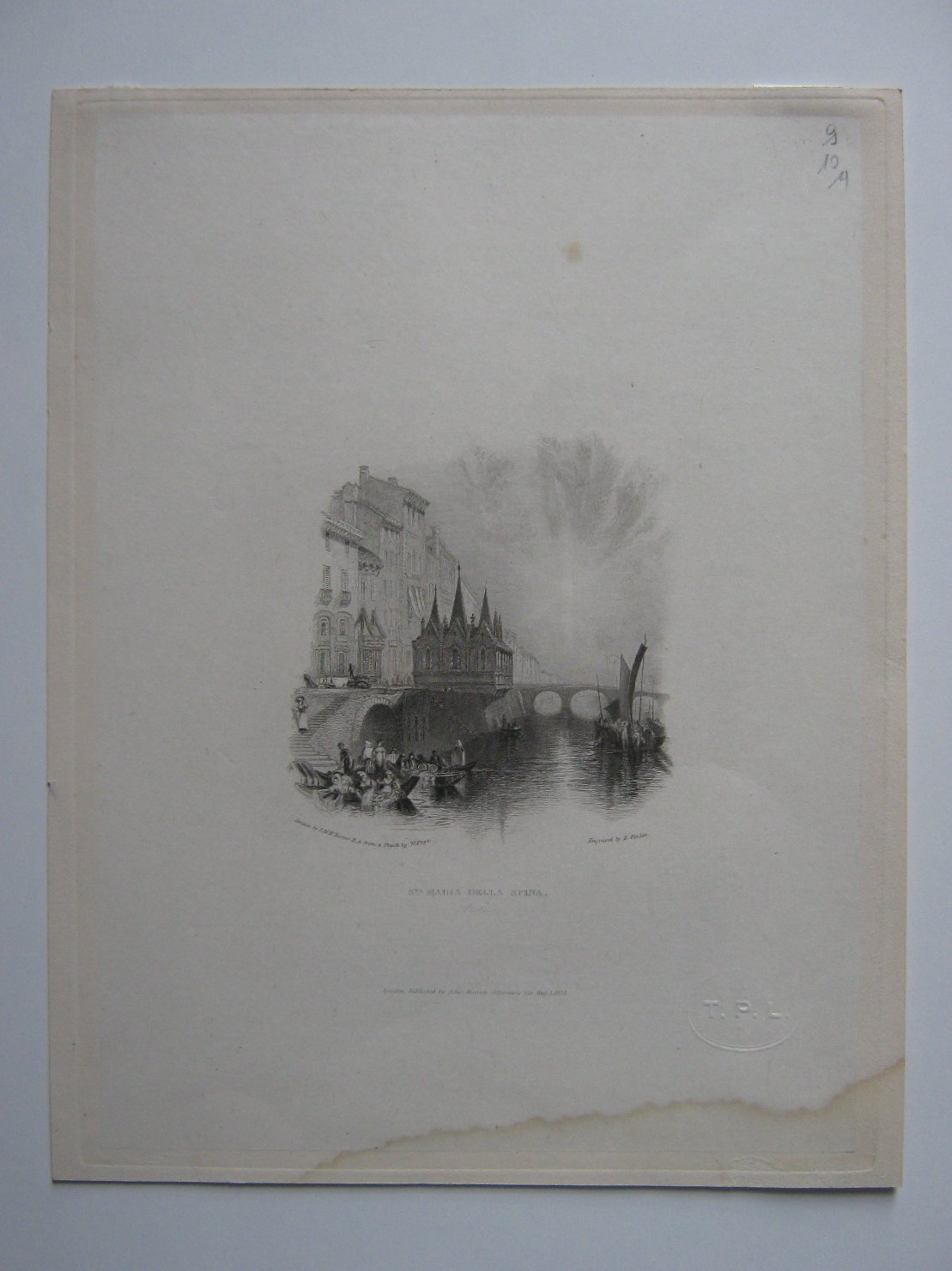 veduta di città (stampa, frammento) di Page William, Finden William, Turner Joseph Mallard William (prima metà sec. XIX)