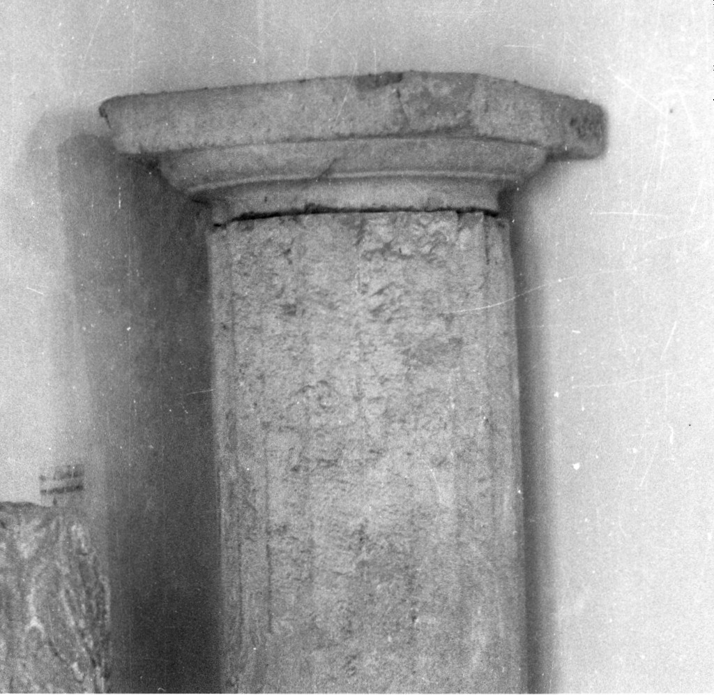 capitello tuscanico di colonna (sec. I d.C)