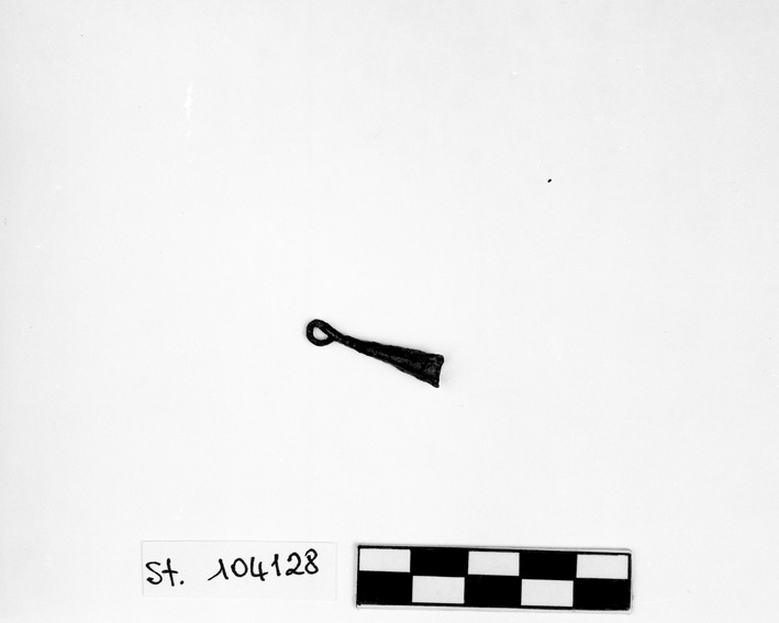 elemento metallico - ambito romano 