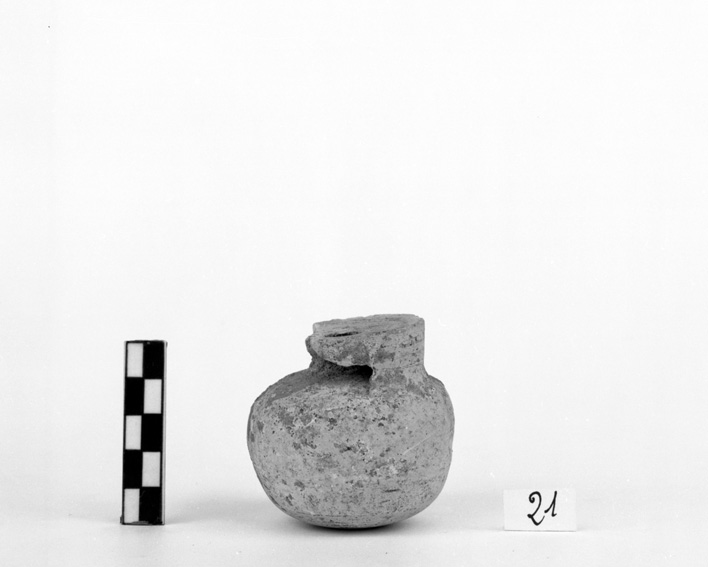 aryballos - produzione del Pittore di Calauria (prima metà VI a.C)