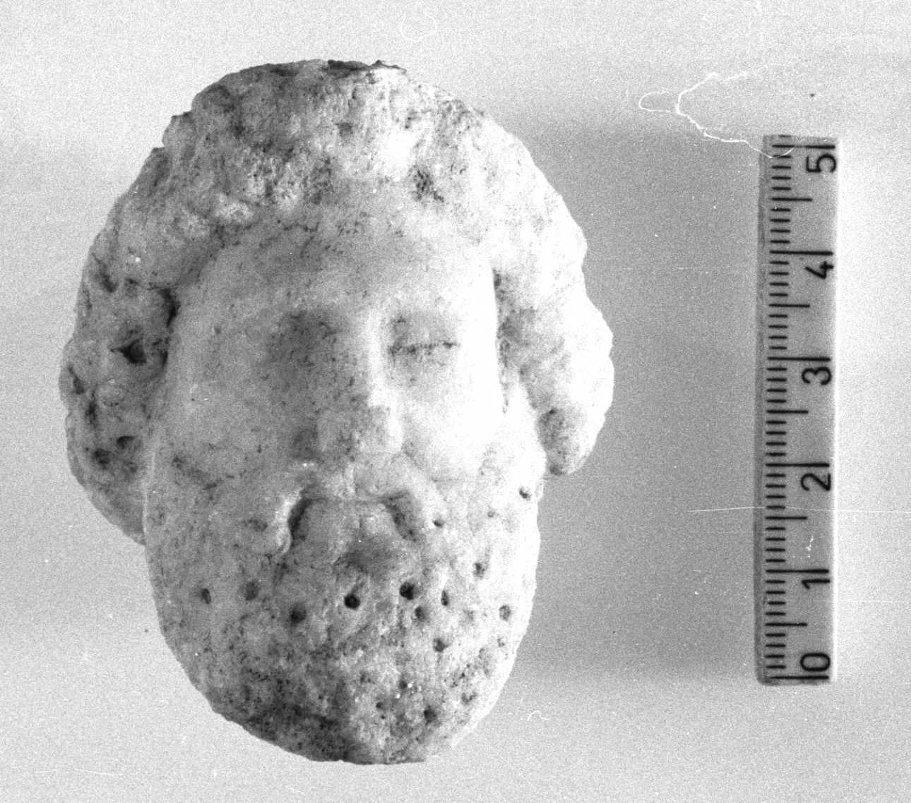 Esculapio (?) (testina maschile) (secc. III a.C. - I d.C)