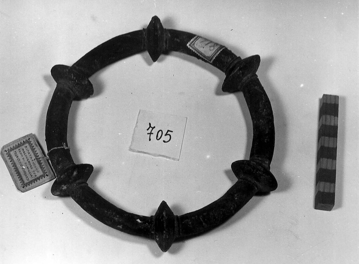 anello, Percossi Serenelli tipo 1 a1 - fase Piceno IV (sec. VI a.C)