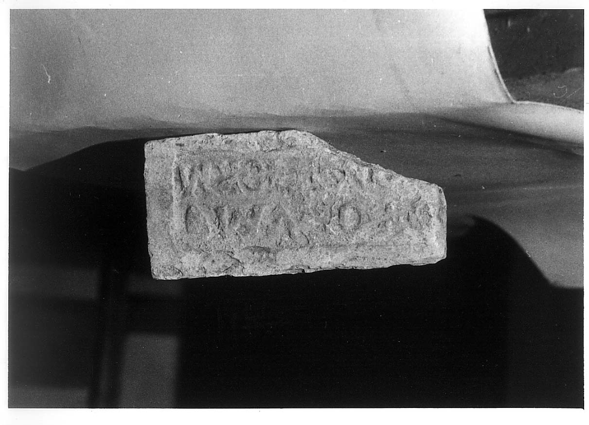laterizio, tegola bollata - età romana (sec. I d.C)