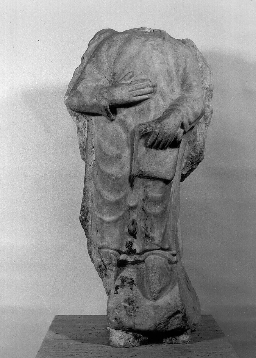 statuetta togata - età romana (età romana imperiale)