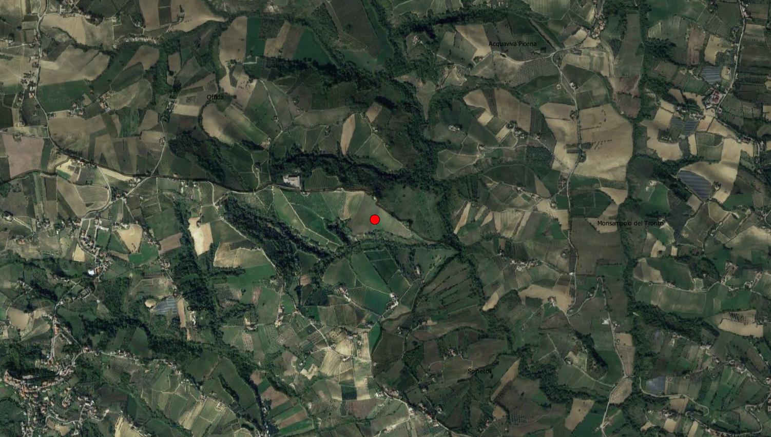 area ad uso funerario, tomba - Castorano (AP)  (PERIODIZZAZIONI/ Storia/ Eta' antica/ Eta' romana)