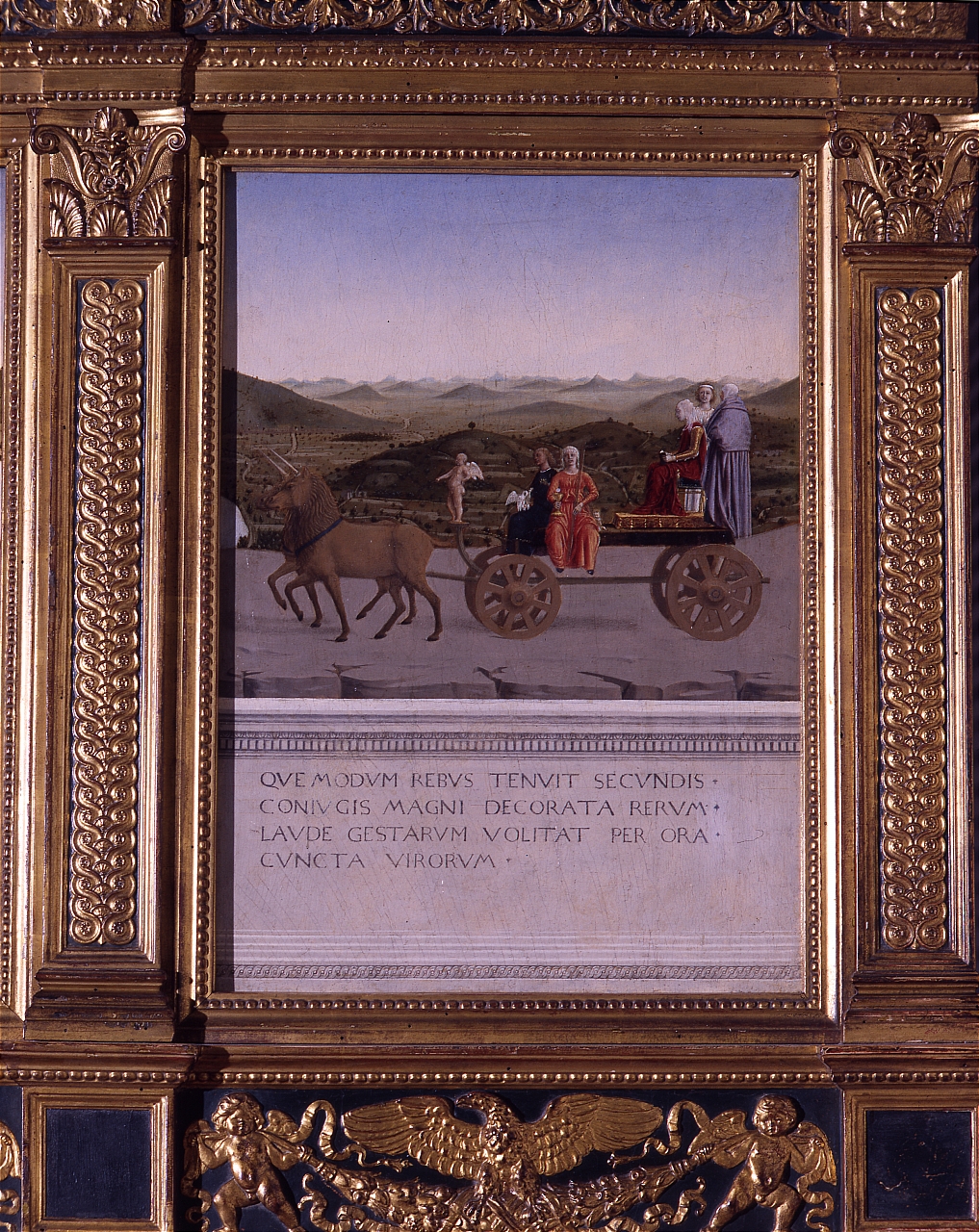 trionfo di Battista Sforza (dipinto) di Piero della Francesca (sec. XV)