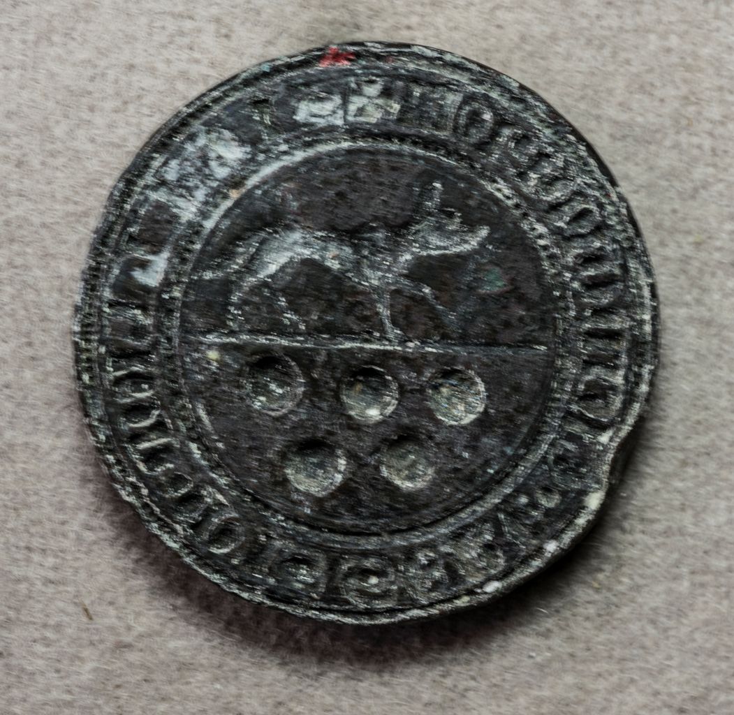 lupo (sigillo) - bottega italiana (XIV-XV)