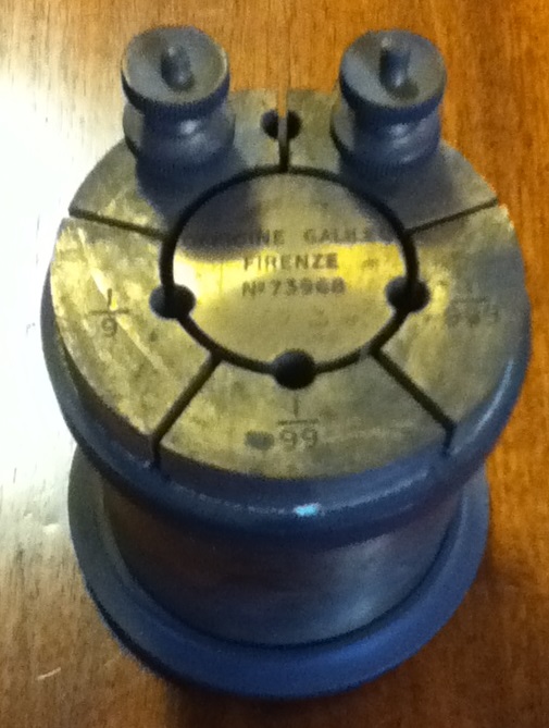 Variatore di sensibilità per misuratore di zero (metà XX sec)