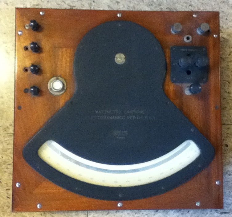 Wattmetro elettrodinamico campione (prima metà XX sec)