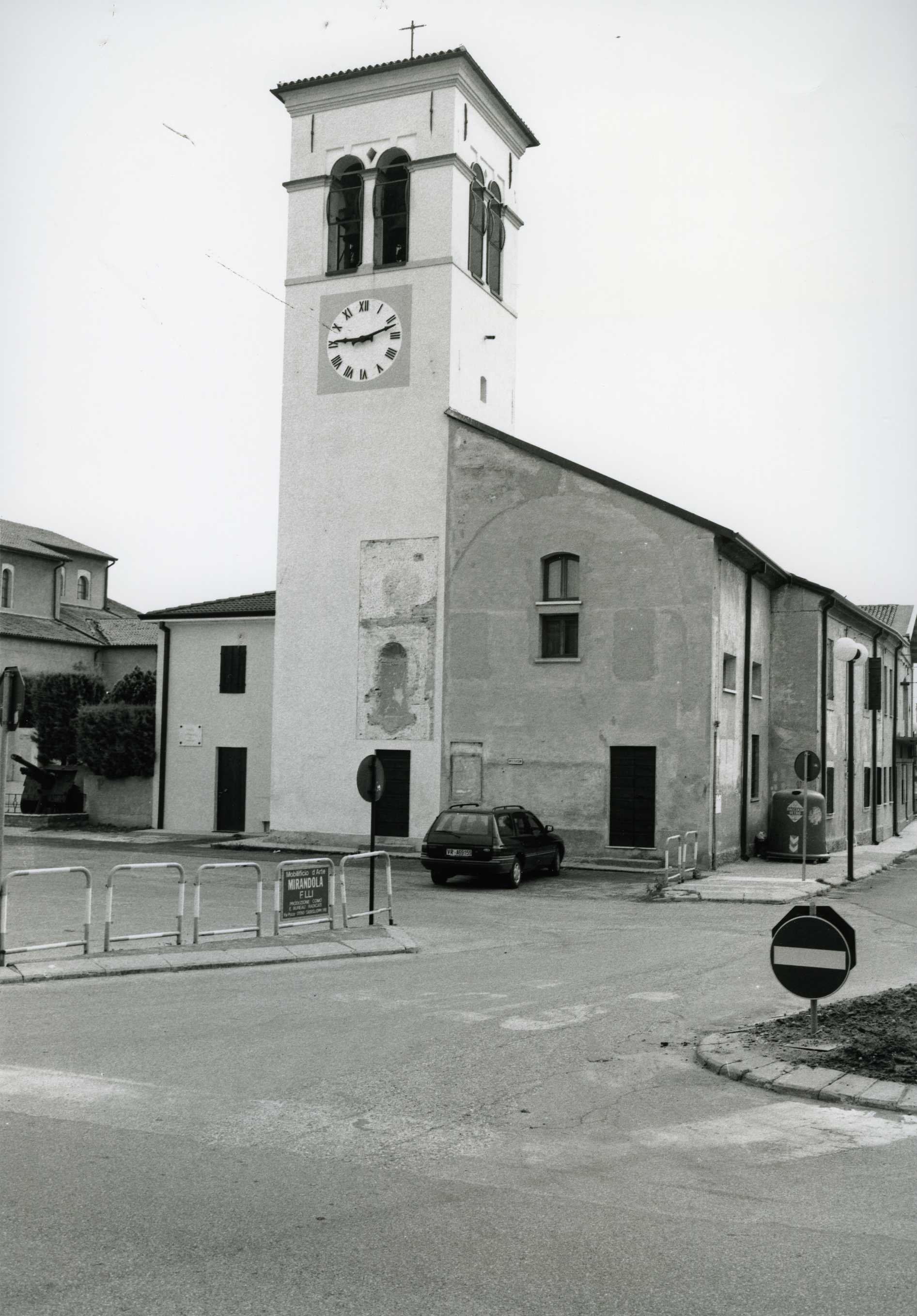Campanile della ex chiesa di S. Gerolamo (campanile) - Oppeano (VR)  (XVII, prima metà)