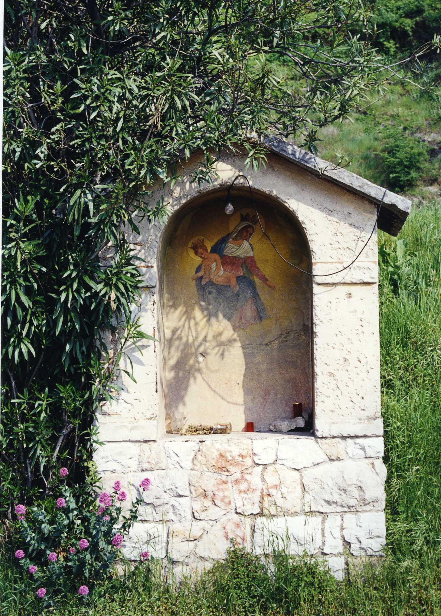Edicola delle anime o di Sant'Eurosia (edicola votiva) - Torri del Benaco (VR)  (XVIII)