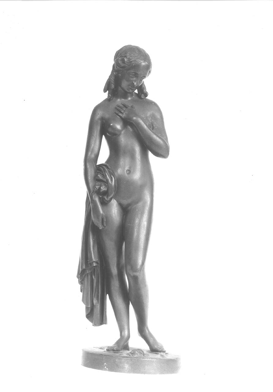 figura femminile con drappo (statuetta) di Cumberworth Charles (sec. XIX)