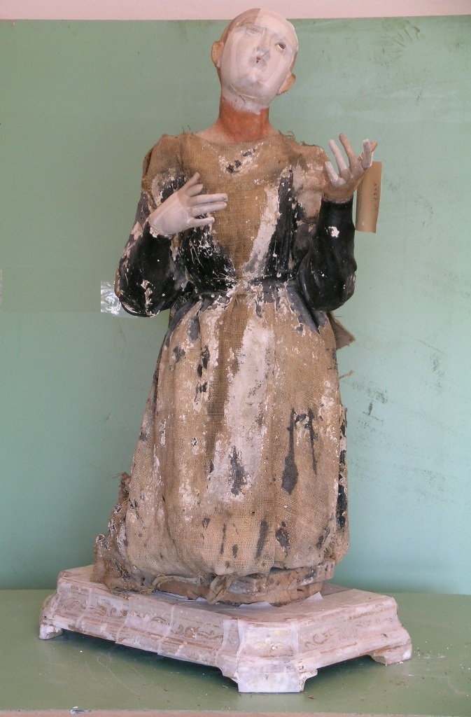 Santa (statua) - bottega campana (prima metà XVIII)