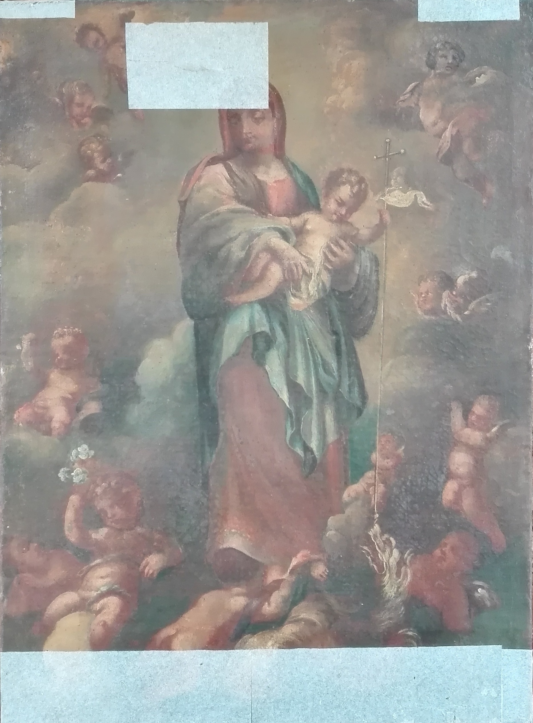 Madonna Immacolata (dipinto) - ambito napoletano (seconda metà XVIII)