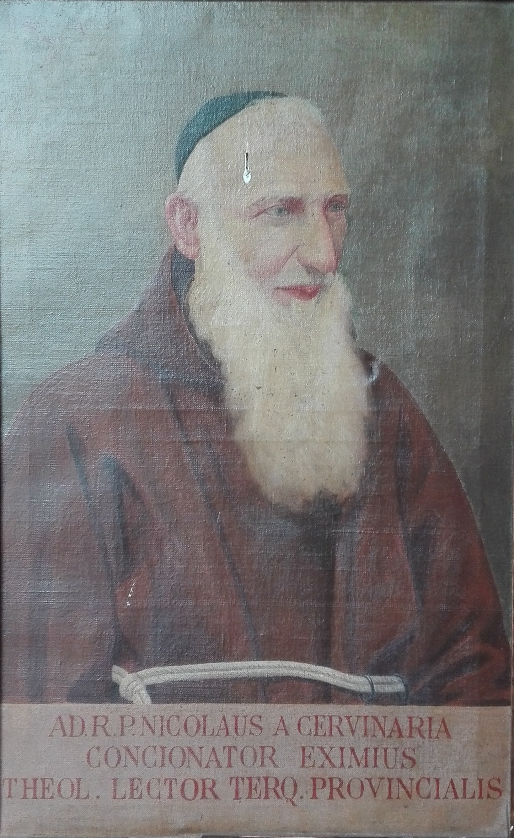 ritratto di ecclesiastico (dipinto) - ambito napoletano (prima metà XIX)