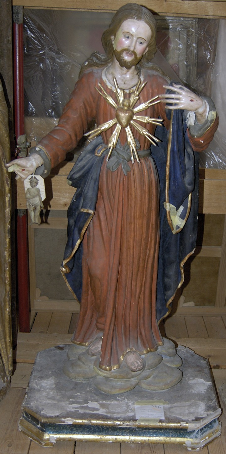 Sacro Cuore (statua) - bottega campana (XIX)