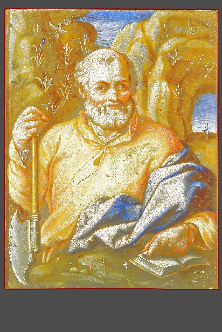 San Mattia apostolo (dipinto) - ambito Europa settentrionale (primo quarto XVII)