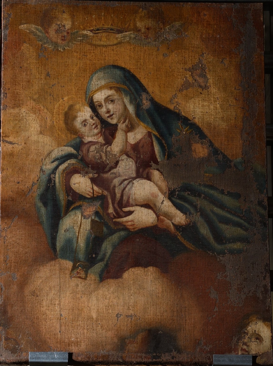 Madonna del Carmelo (dipinto) - ambito campano (sec. XVIII)