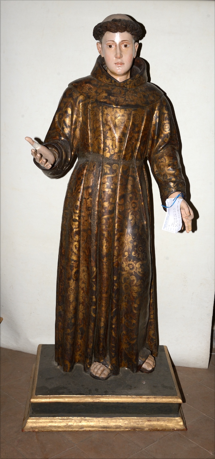 Sant'Antonio da Padova (statua) - bottega Italia meridionale (sec. XVII)