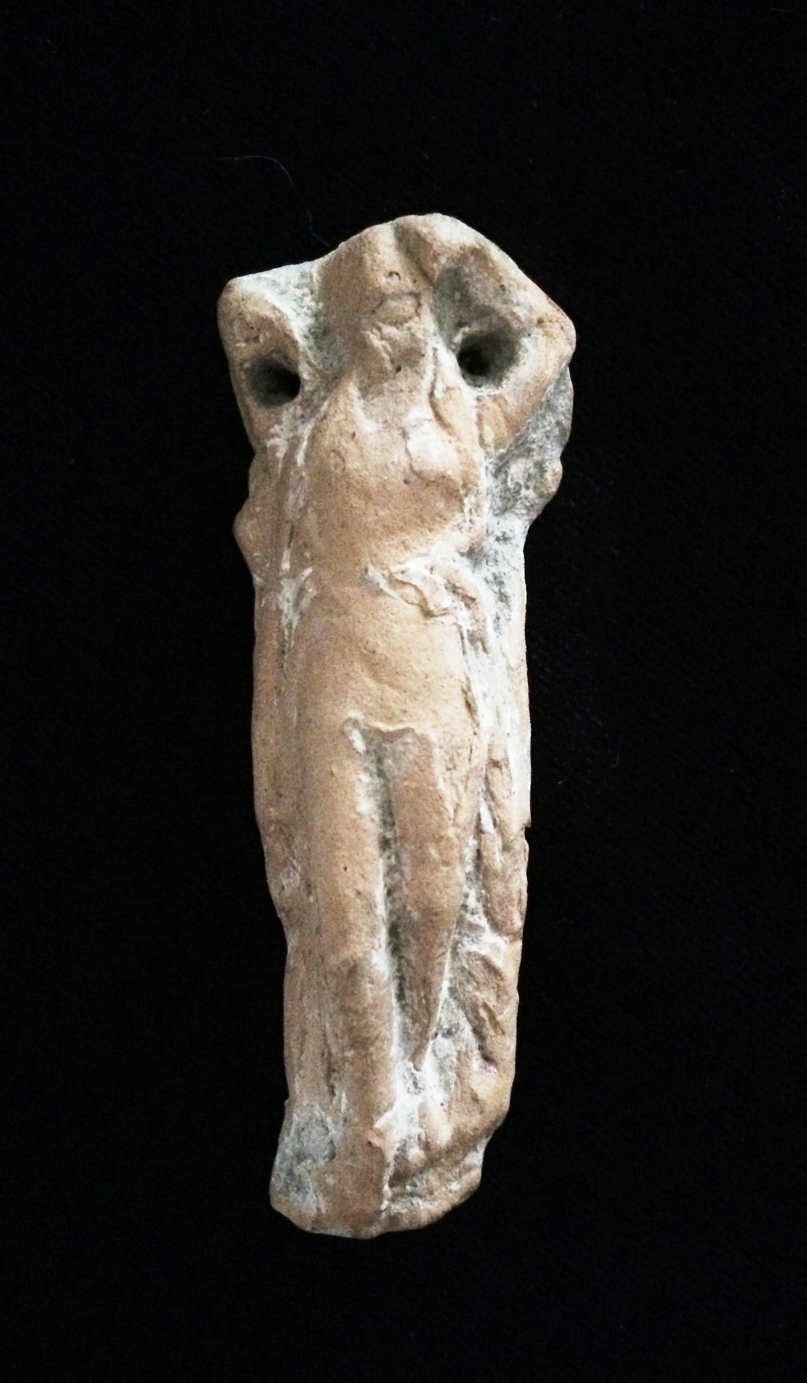 statuetta/ femminile, statuetta fittile, applique (SECOLI/ III a.C)