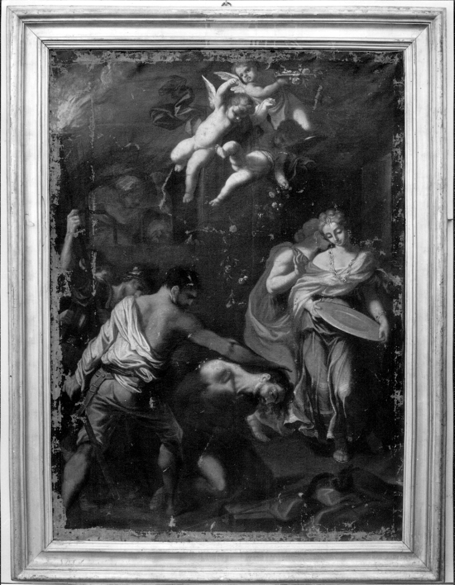 decapitazione di San Giovanni Battista (dipinto, opera isolata) - ambito umbro-laziale (seconda metà sec. XVII)