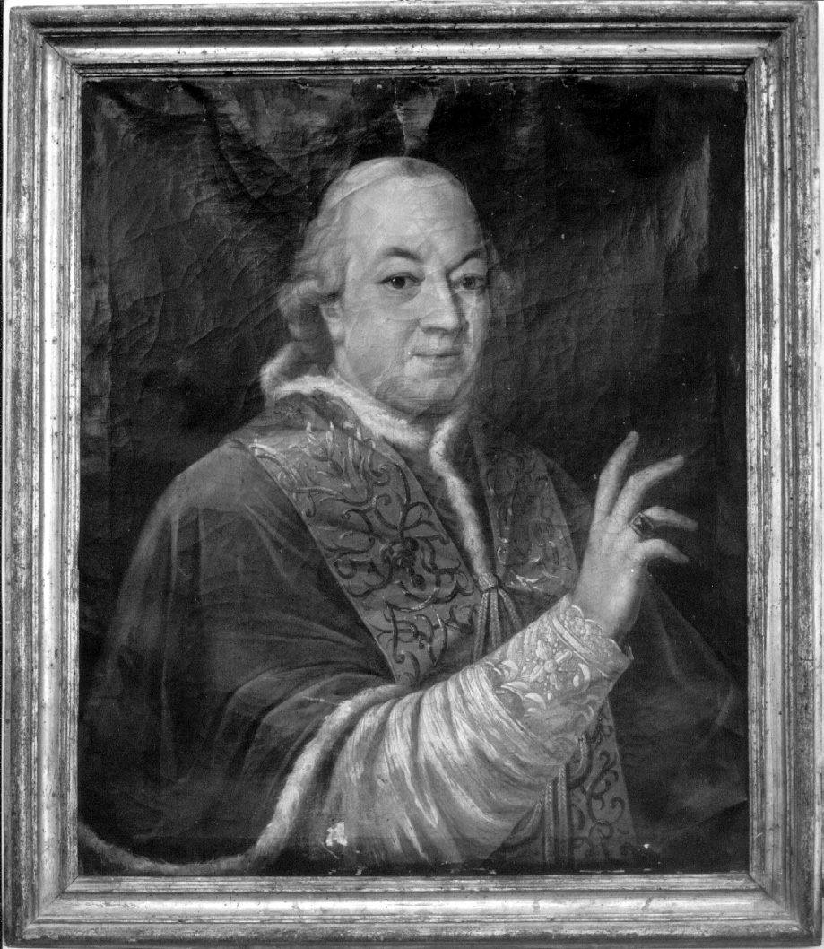 ritratto di ecclesiastico (dipinto, opera isolata) - ambito umbro-laziale (seconda metà sec. XVIII)