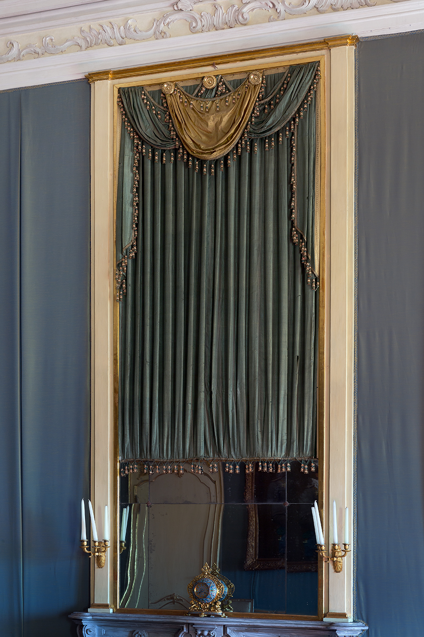 specchiera di Birago di Borgaro Ignazio (attribuito) - manifattura piemontese (primo quarto, terzo quarto sec. XIX, sec. XVIII)