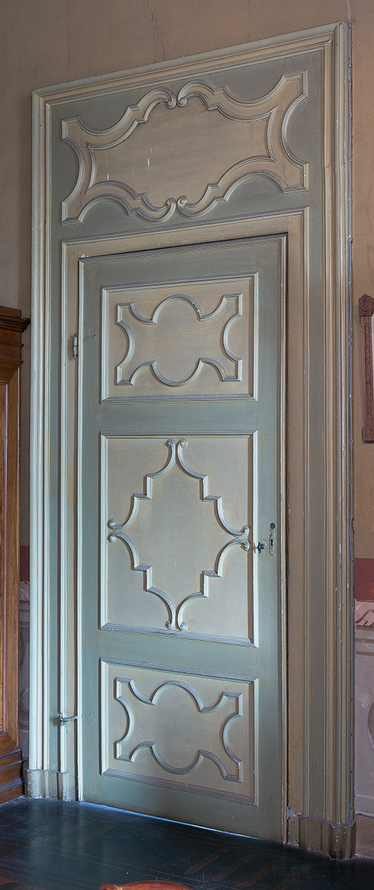 porta - volante di Birago di Borgaro Ignazio (attribuito) - manifattura piemontese (terzo quarto sec. XVIII)