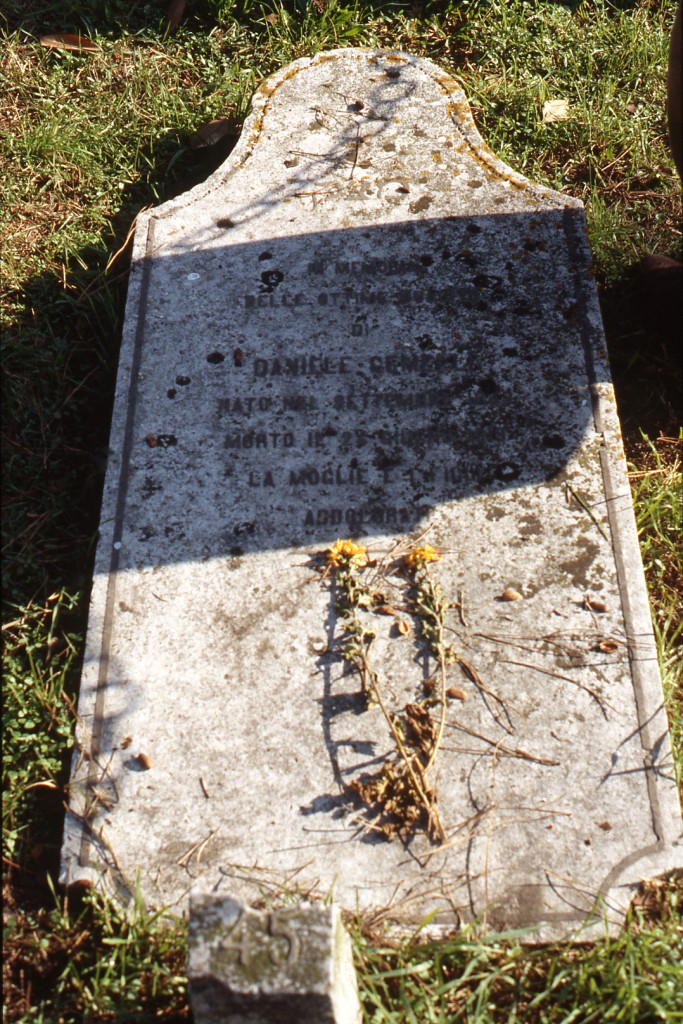 stele funeraria - ambito ebraico (XX)
