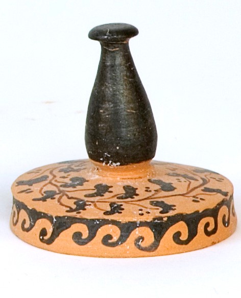 coperchio, coperchio di lebes (primo quarto IV a.C)