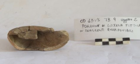 SINGOLO OGGETTO/ lucerna, SECOLI/ II