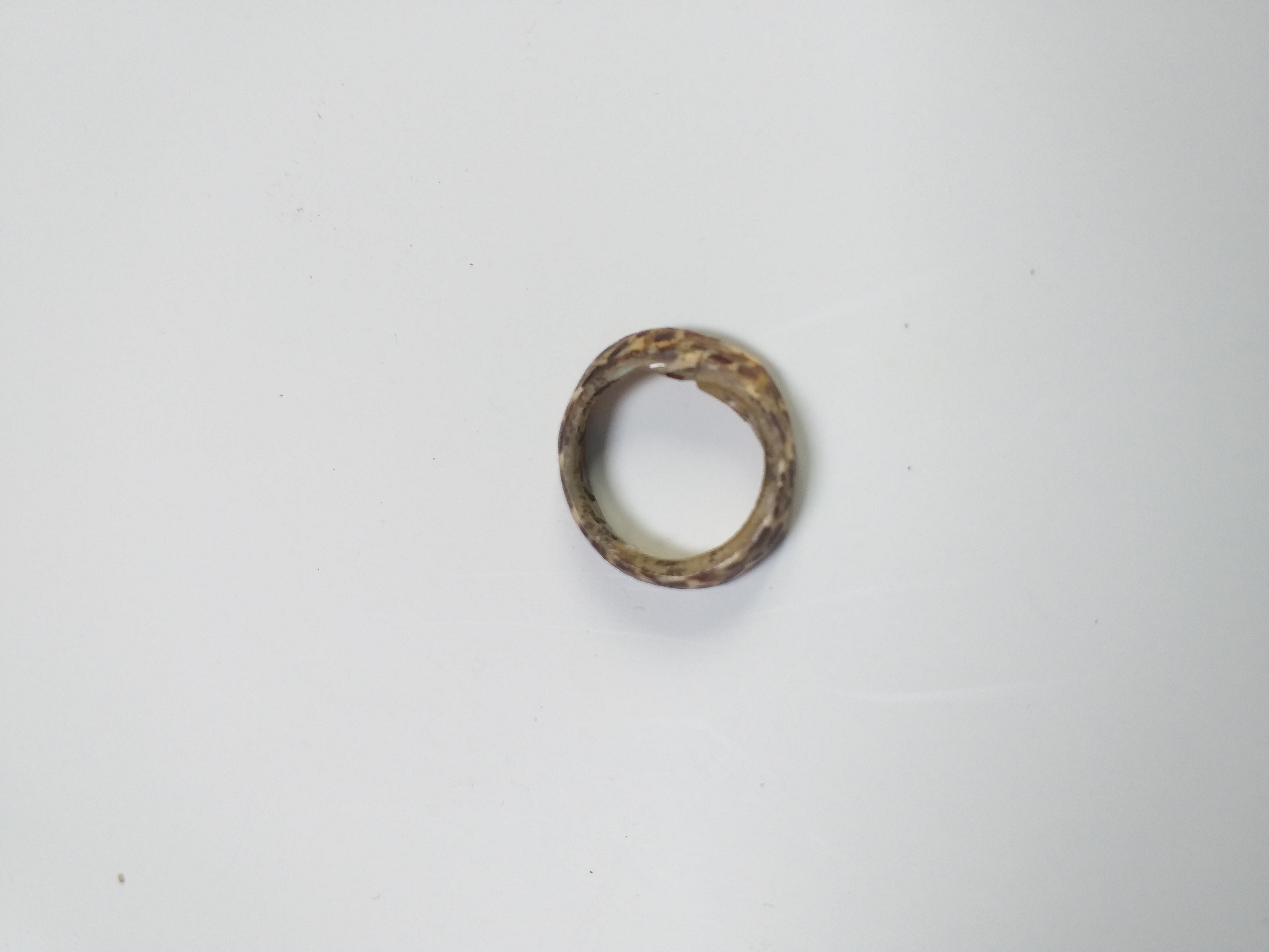 SINGOLO OGGETTO/ anello, PERIODIZZAZIONI/ PREISTORIA/ Neolitico