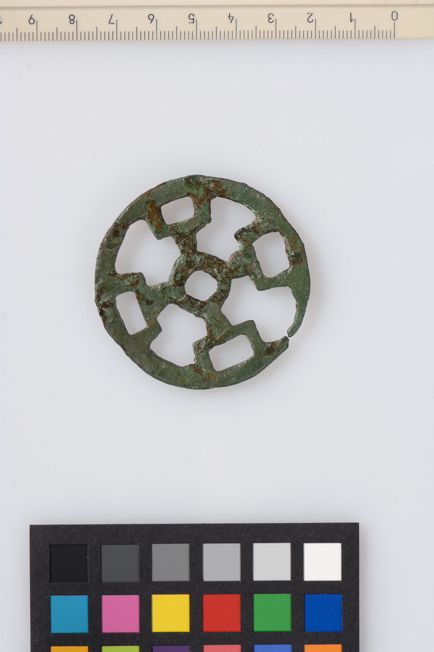 disco ornamentale - maestranze longobarde (secc. VI/ VII)