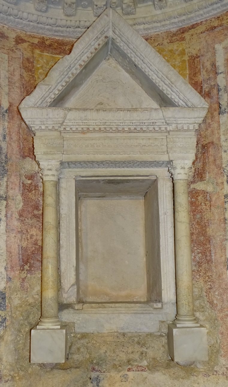 ciborio - maestranze Italia centrale (sec. I, sec. XIX)