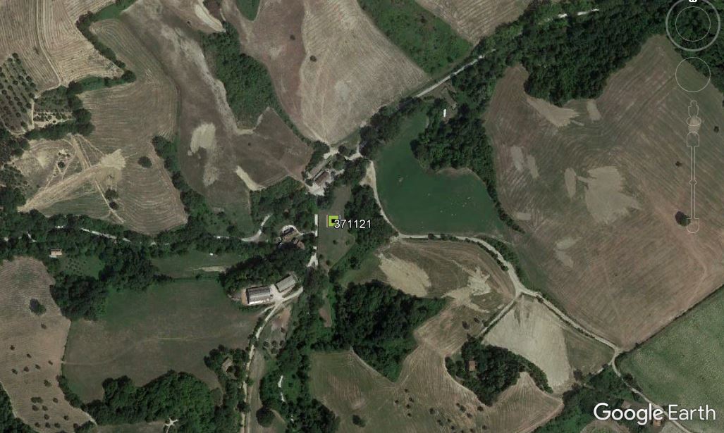 area di materiale mobile, area di materiale eterogeneo - Monteciccardo (PU)  (PERIODIZZAZIONI/ Storia/ Eta' antica/ Eta' romana)