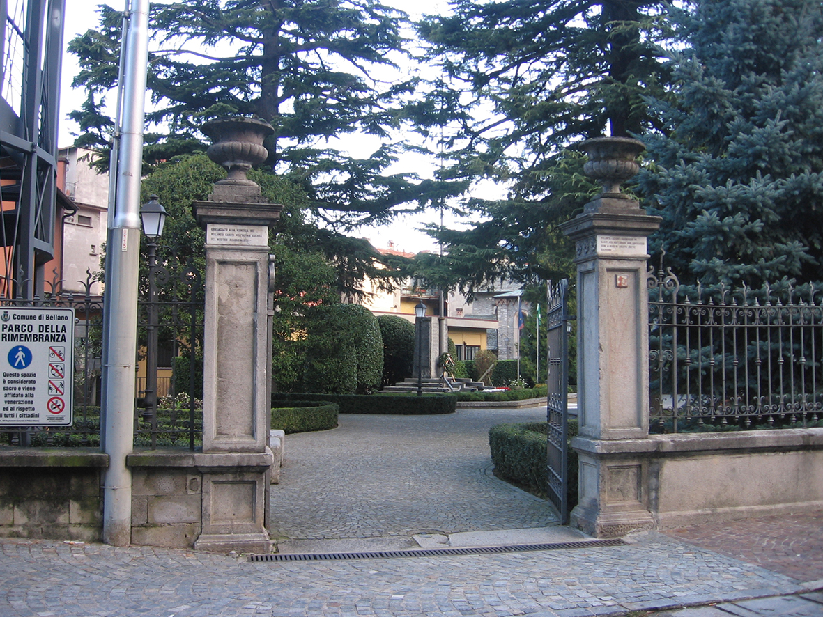 parco, commemorativo/ ai caduti della prima e seconda guerra mondiale, Parco della Rimembranza di Bellano (1924/00/00, 1930/00/00, 1950/00/00)