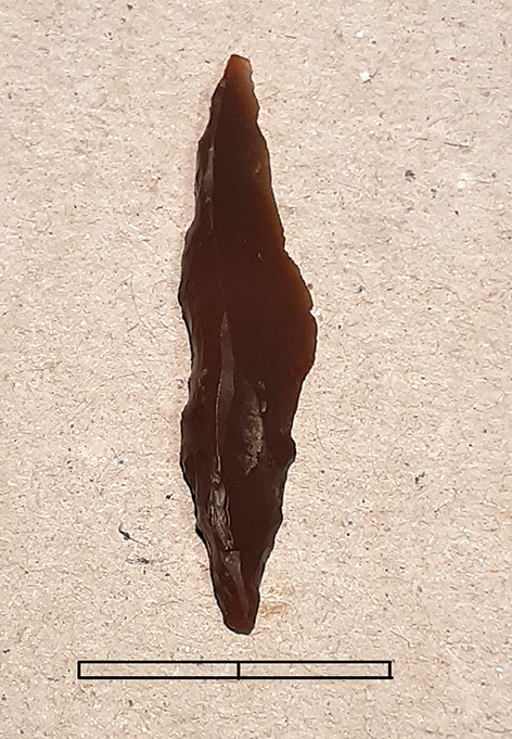 punta, a dorso totale - Epigravettiano finale (fine Paleolitico superiore)